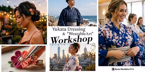 \u3010May 14 (Thu) \u3011"Wearable Art" Tsumami Zaiku Workshop