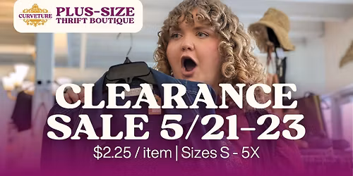 Curveture Thrift Clearance Sale