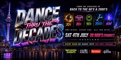 DANCE THRU THE DECADES (AUCKLAND)