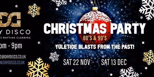 Day Disco Christmas Party! New Venue...new vibe!!