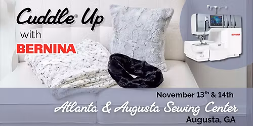 Cuddle\u00ae Up with Bernina 2-Day Workshop: Learn Sewing w\/Cuddle & Serging w\/BERNINA L8 Series Serger