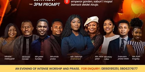 Intimacy worship concert 1.0