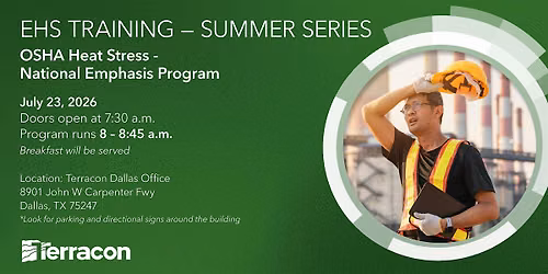 OSHA Heat Stress National Emphasis Program