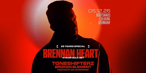 BRENNAN HEART: 4 HOUR SOLO SET (25 YEARS SPECIAL)