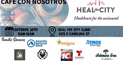Cafe con Nosotros - Heal the City