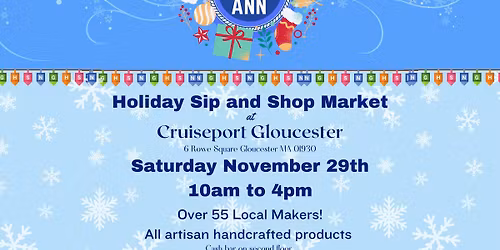 Holiday Sip and Shop