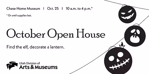 October Open House | Find the elf, decorate a lantern