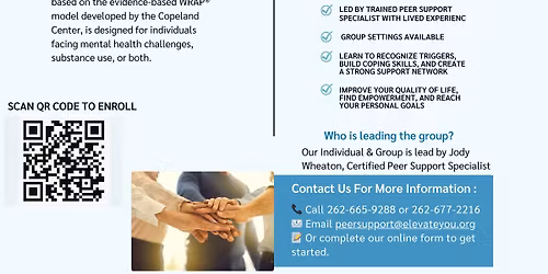 Peer Supprt Group: Wrap(ped) in Hope 