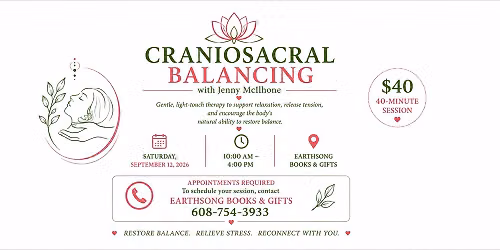 Craniosacral Balancing Sessions with Jenny McIlhone