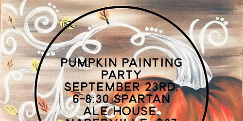 Fall Pumpkin Canvas Painting Party