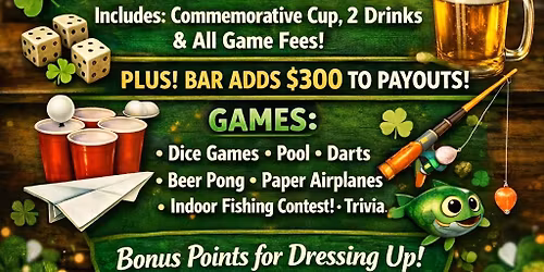 2nd Annual St. Paddys Day Bar Olympics!