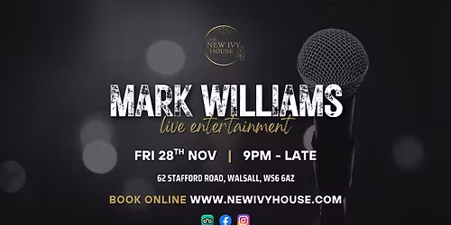Live Singer - Mark Williams