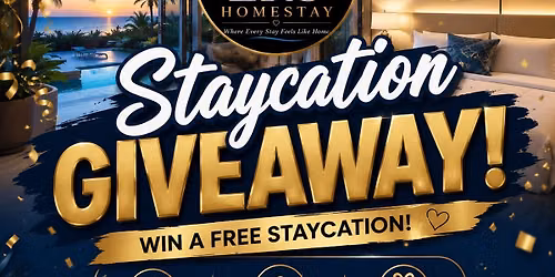 STAYCATION Giveaway! \ud83e\udd73