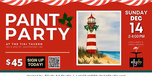 Painting Party at The Tiki Tavern