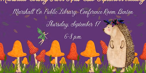 Marshall County Fiber Arts Club September meeting