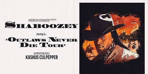 Shaboozey - Outlaws Never Die Tour