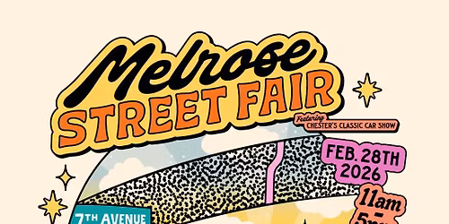 23rd Annual Melrose Street Fair and Classic Car Show - 2026