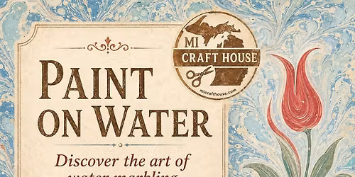 Paint on Water: The Art of Water Marbling