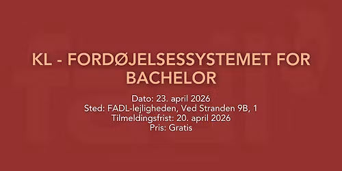 Klinisk lektiecaf\u00e9 - ford\u00f8jelsessystemet for bachelor