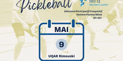 \ud83c\udf89 Jeux FADOQ BSL 2026 \u2013Pickleball duo - Rimouski \ud83c\udf89