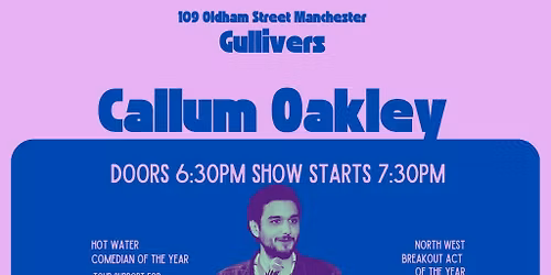 Callum Oakley (Work in Progress)