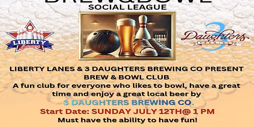 BREW & BOWL CLUB @ LIBERTY LANES