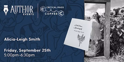 Book Launch with Alicia-Leigh Smith