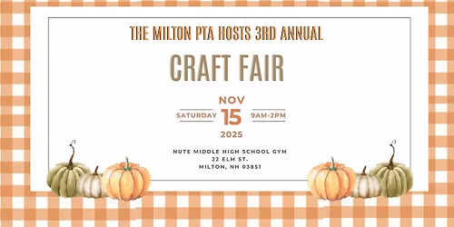Milton PTA Craft Fair