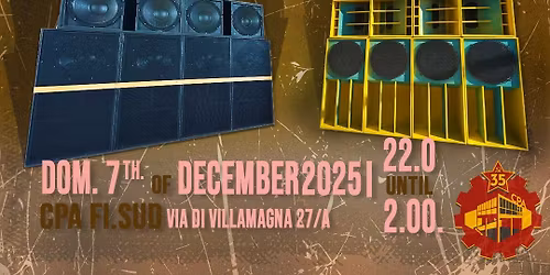 SOUND SYSTEM CONFERENCE @CPA FIRENZE SUD