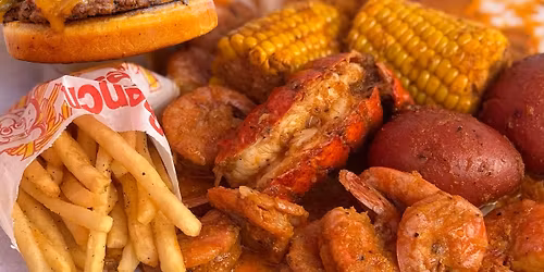 The $29 Surf & Turf - Lobster, Shrimp + Cheeseburger Combo You Didn't Know You Needed!