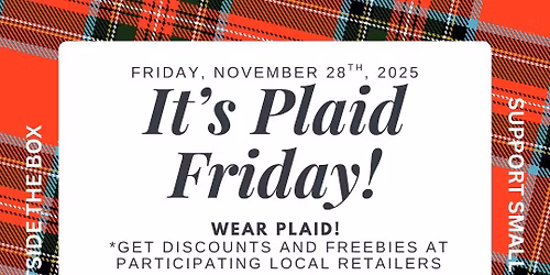 Plaid Friday