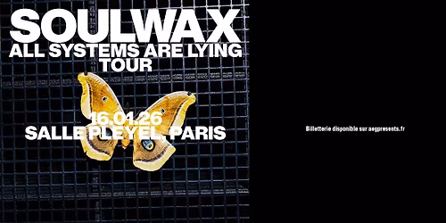 Soulwax \u2022 Salle Pleyel, Paris \u2022 16 janvier 2026
