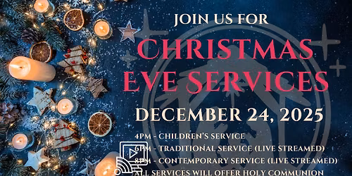\ud83c\udf84 Christmas Eve Services at Shepherd of the Sea Lutheran Church