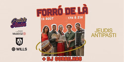 Jeudi Antipasti :: Forr\u00f3 de L\u00e1 x DJ Gorrilhas
