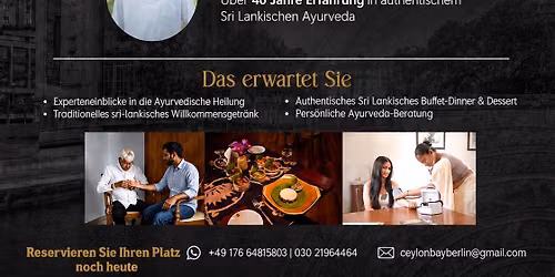 Ayurvedische Erlebenisveranstaltung
