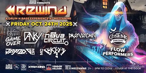 505 Junglists REWIND:A Drum n Bass Halloween Experience