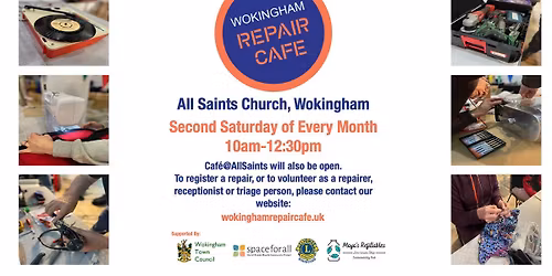 Wokingham Repair Cafes 2026