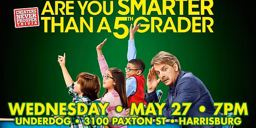Are You Smarter Than a 5th Grader at Underdog Sports Bar & Grill - Harrisburg