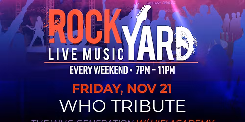 The Who Generation - Who Tribute