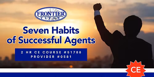 Seven Habits of Sucessful Agents