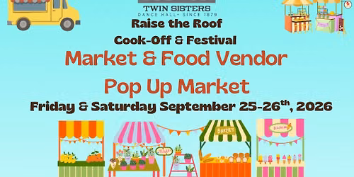 Vendor Market @ TSDH Raise the Roof Fundraiser!
