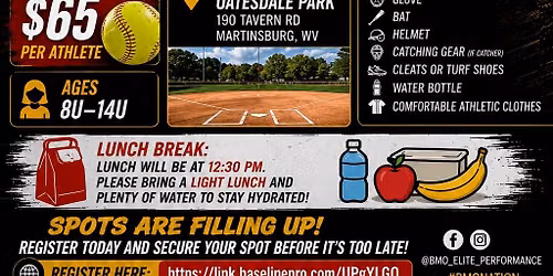 Softball camp \ud83c\udfd5\ufe0f