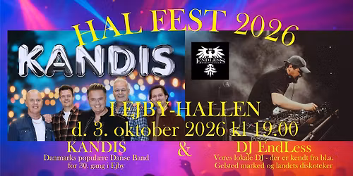 Halfest i Ejby-Hallen