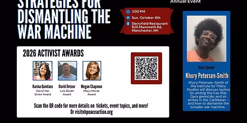 Strategies for Dismantling the War Machine with Khoury Petersen-Smith