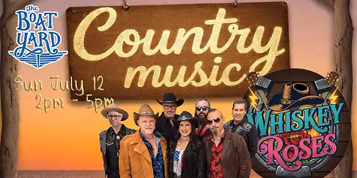 Whiskey and Roses live at The Boatyard NJ