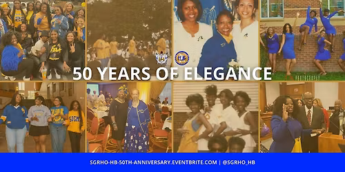 The Eta Beta Chapter of Sigma Gamma Rho Sorority, Inc. 50th Anniversary