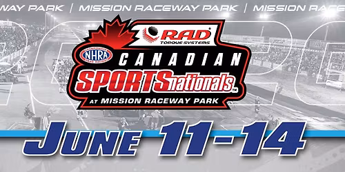 RAD Torque Systems Canadian SPORTSnationals and Divisional \u2013 June 11-14 2026