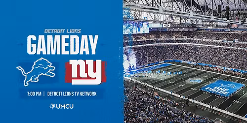 New York Giants at Detroit Lions
