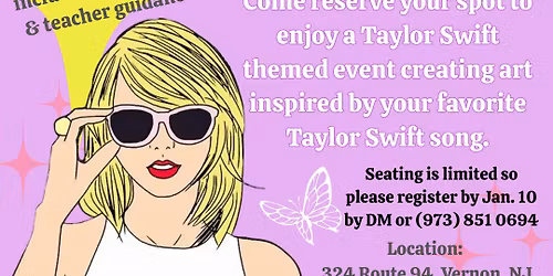 Brushes & Ballads: A Taylor Swift Inspired Event
