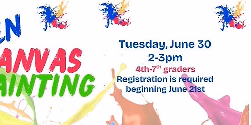 Tween Event: Canvas Painting